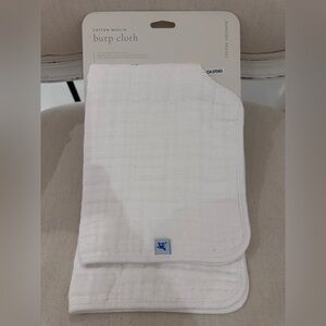 🦢 Little Unicorn Cotton Muslin Burp Cloth NWT